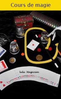 Atelier et cours de magie pour anniversaire à domicile avec lulu magicien.